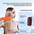 abordables Peignes et brosses à cheveux-Cadeaux de la Saint-Valentin pour les femmes Massage capillaire à lumière LED bleu rouge Brosse à masser le cuir chevelu Peigne de massage EMS Microcourant Peigne à cheveux ion négatif