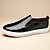 billige Herresneakers-Slip-on herresneakers med vævet mønster – stilfuld kurveflettet tekstur med hvid sål, komfortable afslappet sko til hverdag og street style