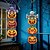levne Halloween venkovní dekorace-2 ks halloweenských venkovních závěsných dekorací na zahradu, strašidelné festivalové dveřní cedule do obchodů, barů, halloweenská dekorace na nádvoří