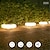economico Applique per esterni-Luci solari da cancello a 30 LED, paralume trasparente impermeabile, luce calda, quadrate per esterni, adatte per recinzioni da giardino, patio, scale, 1 pezzo