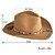 baratos Chapéus-chapéus de cowboy da moda retrô, chapéus de cowboy ocidentais de palha dura com beirais grandes e bordas curvas, chapéus de praia para homens e mulheres