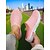 voordelige Damessneakers-Roze mesh wandelschoenen voor dames – lichtgewicht, ademende muiltjes voor buitenfitness, woon-werkverkeer en casual reizen