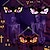 voordelige Halloween Buiten-Rond Oogbol Afstandsbediening Halloween AAA-batterijen aangedreven USB 1 stuk