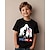 cheap Boy&#039;s 3D Vision &amp; Geometry-American Independence Day Boys&#039; 3D Graphic Flag T shirt Tee Short Sleeve Summer Spring Fashion Basic Kids 4-12 Years Crew Neck Outdoor Casual Daily Regular Fit