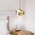 cheap Island Lights-Contemporary Scandinavian Cylinder Marble Glass 1/2/3 - Light Chandelier For Dining Room