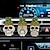 ieftine Decorațiuni de Halloween pentru suspendare și masă-3 buc cleme odorizante auto cu craniu de Halloween, cleme creative de ventilație cu schelet din rășină pentru interiorul mașinii, accesorii auto înfricoșătoare pentru decor de Halloween