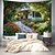 economico arazzo paesaggistico-Tappeto Appeso con Treno nel Paesaggio su Cliff Arte Murale Tappeto Grande Decorazione Fotografica Coperta Tenda Casa Camera da Letto Soggiorno