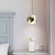 cheap Island Lights-Contemporary Scandinavian Cylinder Marble Glass 1/2/3 - Light Chandelier For Dining Room