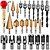 Χαμηλού Κόστους σετ τρυπανιού-Συσκευασία 26 εργαλείων ξυλουργικής για λοξοτομή, συμπεριλαμβανομένων τρυπανιών με φρεζαριστό τρυπάνι, κόφτη ξύλου, βαθμιδωτού τρυπανιού, κεντρικού ζουμπά, κλειδιού L