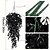 abordables Couronnes d&#039;Halloween et Décorations Florales-Lot de 2/4 feuilles d&#039;eucalyptus artificielles suspendues pour Halloween, fausses feuilles d&#039;extérieur en plastique pour mur, maison, chambre, patio, intérieur, étagère, décoration de bureau