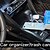baratos Organizadores para automóveis-lixeira universal para carro, lixeira para veículo, encosto para banco de carro &amp;Caixa de armazenamento para pendurar na porta, acessórios multifuncionais para carro, organizador de saco de lixo