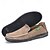billige Hyttesko til mænd-Herre blå denim loafers med flosset kantdesign, slip-on lette, afslappede sko til weekendture, sommerture og daglig komfort