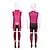 economico Costumi di coppia e di gruppo-Scarlet Witch Supereroe Costume di Gruppo Body Costume tutina Film d&#039;avventura Cosplay Cosplay di film for Unisex Ragazzi Ragazze Bambini Adulti Halloween Carnevale Giornata mondiale del libro