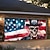 voordelige Garage en Deurbanners-Deurdecoraties Garage Deur Cover Schedel 4e Juli Onafhankelijkheidsdag Buitengewone Banner Grote Achtergrond voor Feestdagen Buiten Garage Deur Thuis Wanddecoraties