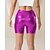preiswerte Sport Plus Size &amp; Schwangerschaft-Damen Pilates-Leggings Sporthosen Yoga-Leggings Heißprägen Leicht Pilates Fitnessstudio Laufen Shorts Silber Purpur Gold Übergröße Sport Sportkleidung Mikroelastisch