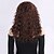 voordelige Synthetische trendy pruiken-Synthetische pruiken Golvend Krullend weefsel Gelaagd kapsel Diepe scheiding Machinegemaakt Pruik 50.8 cm A1 Synthetisch haar Dames Klassiek Comfortabel Kleurgradatie Bruin