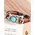 preiswerte Urlaubszubehör-Türkisfarbenes Lederarmband für Herren mit Totenkopf- und Metallelementen im Bohemian-Western-Stil, perfekt für Freizeit und Alltag.