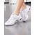 billige Dansesneakers-Sorte jazzdanssneakers til kvinder - lette, åndbare professionelle sko til hiphop, zumba og fitnesstræning