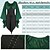 voordelige Outfits-Middeleeuws Renaissance Jurken Outfits Fancy kostuum Elf Fee Kostuum Dames Fantasie Halloween Carnaval Prestatie LARP Ren Faire 1 Haar Sieraad Kleding Sokken