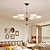 baratos Estilo Sputnik-3-luz 6-luz 62 cm Desenho Único Luzes Pingente Metal Acrílico Vintage Estilo nórdico 220-240V