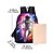 baratos Mochilas para Crianças e Adolescentes-Conjunto de mochila infantil de astronauta com 3 peças – mochila escolar colorida com estampa espacial de galáxias, lancheira térmica e estojo para meninos e meninas, ideal para escola, viagens e presentes de aniversário