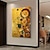 voordelige Tot $30-Groot frameloos goudkleurig cirkel abstract canvas wandkunstwerk - modern geometrisch schilderij in goud, blauw, groen en veelkleurig voor woonkamer- en slaapkamerdecoratie, groot canvas wandkunstwerk