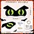 voordelige Halloween Buiten-Rond Oogbol Afstandsbediening Halloween AAA-batterijen aangedreven USB 1 stuk
