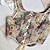 abordables corsé-Retro Antiguo Medieval Renacimiento Faja Chaleco corpiño Floral Jacquard Disfraz Mujer Celta Fantasía Víspera de Todos los Santos Carnaval Fiesta Casual Diario LARP Adulto Faja