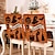 baratos Halloween Cozinha-Capas para cadeiras de jantar com estampa de Halloween - design festivo e assustador, elásticas e duráveis, perfeitas para decoração de festas em salas de jantar