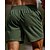 abordables Pantalones cortos de correr-Hombre Pantalones Cortos Running pantalones cortos deportivos Al aire libre Ajuste regular Transpirable Secado rápido Ligero Elástico Bermudas Cintura elástica Negro Verde Ejército Tenis Golf
