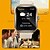 Χαμηλού Κόστους Smartwatch-Έξυπνο ρολόι h13 1,85 ιντσών, έξυπνο ρολόι καρδιακών παλμών και αρτηριακής πίεσης, χαμηλής κατανάλωσης ενέργειας, έξυπνο ρολόι μέτρησης βημάτων για αθλητικές κλήσεις