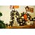 cheap Halloween Indoor-1 Pc 10M 100 LED Halloween String  Lifhts Pumpkin Ghost Spider Bat Light String Color Ribbon Caterpillar Color Strip Decorative Light String Festival Atmosphere Decorative Light AAA Battery Box