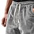 baratos Shorts de moletom-Homens Calções Waffle Shorts de moletom Calção Bermudas Shorts de praia Bolsos Com Cordão Cintura elástica Tecido Conforto Esportes Comprimento do joelho Ao ar livre Diário Férias Estilo Clássico