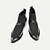 abordables Bottes en cuir haut de gamme-Bottes intermédiaires en cuir avec coutures rouges et blanches pour hommes avec détails de boucle à embout doré – Chaussures inspirées de style rétro pour soirées et occasions spéciales