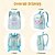 preiswerte Personalisierte Geschenke-personalisierter Meerjungfrau-Rucksack für Mädchen mit individuellem Namen, Schulanfangsgeschenk für Kinder, Schultasche mit mehreren Fächern für Bücher, Wasserflaschen und Schreibwaren