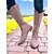 abordables Cowboy y botas occidentales-Botas vaqueras hasta la rodilla de gamuza estilo western para mujer: botas de montar de tacón medio con punta puntiaguda y bordado en color canela para conciertos de música country, atuendos de otoño y eventos al aire libre.