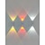 billige Puck lys-1 stk. LED-ladepucklys spotlight, sensor nattlys, USB-lading, trefarget dimming, magnetisk installasjon, ikke behov for kabling eller hull