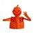 cheap Hallowen Prop Lighting-Halloween Decoration Lights Ornament Skeleton Electronic Candle Pumpkin Lantern Ghost Party Prop Skeleton Candle Holder