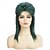 voordelige Historische pruiken-Dames Mullet Perucques Krullend Zacht Hittebestendig Schouderlang Haar 80s Rocker Cosplay Synthetische Perucque Halloween Perucques