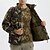 baratos Fleece &amp; Casacos 3 em 1-Homens Jaqueta de Trilha Casaco de inverno Jaqueta de lã para caminhada Inverno Ao ar livre Térmica A Prova de Vento Inverno Jaquetas em Velocino / Lã Preto Amarelo Verde Tropa Camuflado