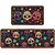abordables Halloween Cocina-Tapetes de cocina de Halloween, 2 tapetes de cocina, tapetes de cocina acolchados antifatiga para piso, tapete antideslizante para escritorio de pie, juego de tapetes de cocina impermeables para cocina, piso, oficina