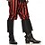 abordables Chaussures-Médiéval Renaissance Chaussures Bottes Bottes hauteur genou Pirate Viking Croisé Déguisement Homme Unisexe Celtique Pirate Halloween Mascarade Soirée &amp; Fête LARP Foire de la Renaissance Adulte