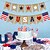 levne Den nezávislosti dekorace-vlastenecký banner usa z pytloviny, dekorace na 4. července, rustikální vlastenecký banner, červená bílá modrá, hvězdy, girlanda na Den prezidentů, párty potřeby ke Dni prezidenta, 4. července,