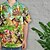 baratos Camisas-Oktoberfest Cerveja camisas havaianas Camisa Aloha Bávaro Munique Alemão Arte Gráfica Para Homens Adulto Carnaval Cerveja Oktoberfest Impressão 3D Férias Festa