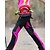 economico Fondi-Per donna Pantaloni da Esterno Pantaloni da escursionismo Patchwork Esterno Vestibilità regolare Impermeabile Antivento Leggero Pantaloni Elastico in vita Viola Corsa Campeggio / Escursionismo