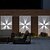 economico Applique per esterni-1 lampada da parete solare impermeabile per esterni con 5 fasci LED, illuminazione per cortile, giardino, recinzione, balcone, scala