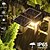 baratos Candeeiros Luzes de Exterior-Luzes solares portáteis para áreas externas com sensor de movimento de 190 LEDs, 3 modos de encaixe, holofotes, painel solar duplo, luzes de segurança para jardim, 1 peça