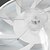 abordables Lámpara ventilador de techo-Lámparas de techo LED ultrafinas con ventilador y luz, modernas luces para sala de estar, lámpara de dormitorio con control remoto