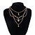 economico Collane-Collana con pendente Cristallo Plastica Per donna Elegante Moda Artistico Perline Solari MOON Matrimonio Irregolare Collana Per Matrimonio Feste Compleanno