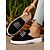 abordables Sabots et mules femme-Mules Flyknit beiges à enfiler pour femme – chaussures de marche légères et respirantes pour les promenades au parc, les voyages et les courses d&#039;automne